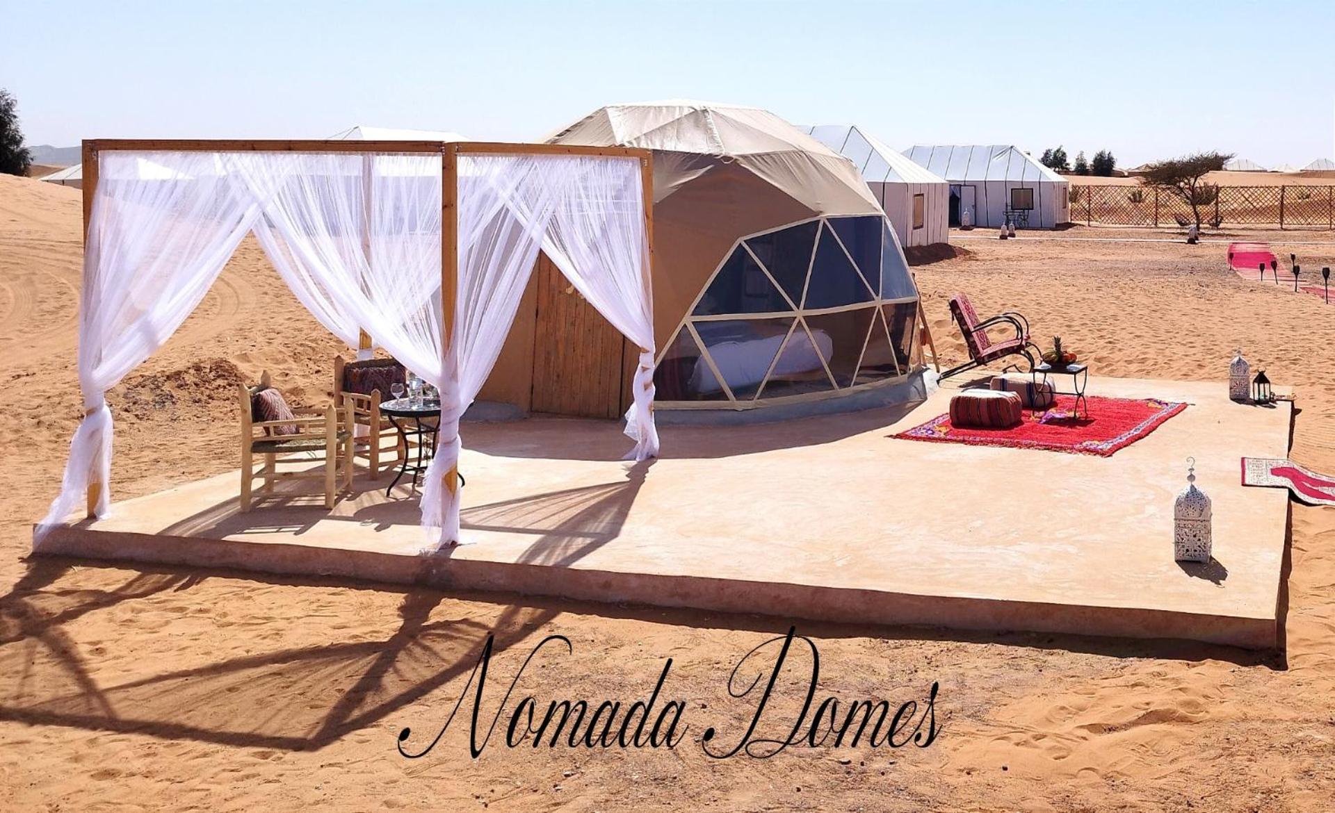 Nomada Domes Camp With Airco Hotel Merzouga Luaran gambar